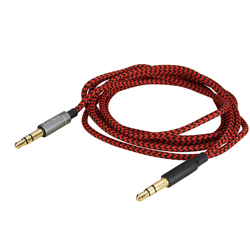 For Philips SHB9850 B&O Meizu HD50 Beats SOLO2 SOLO3 Headset Replaceable 3.5mm Nylon Braided Cable