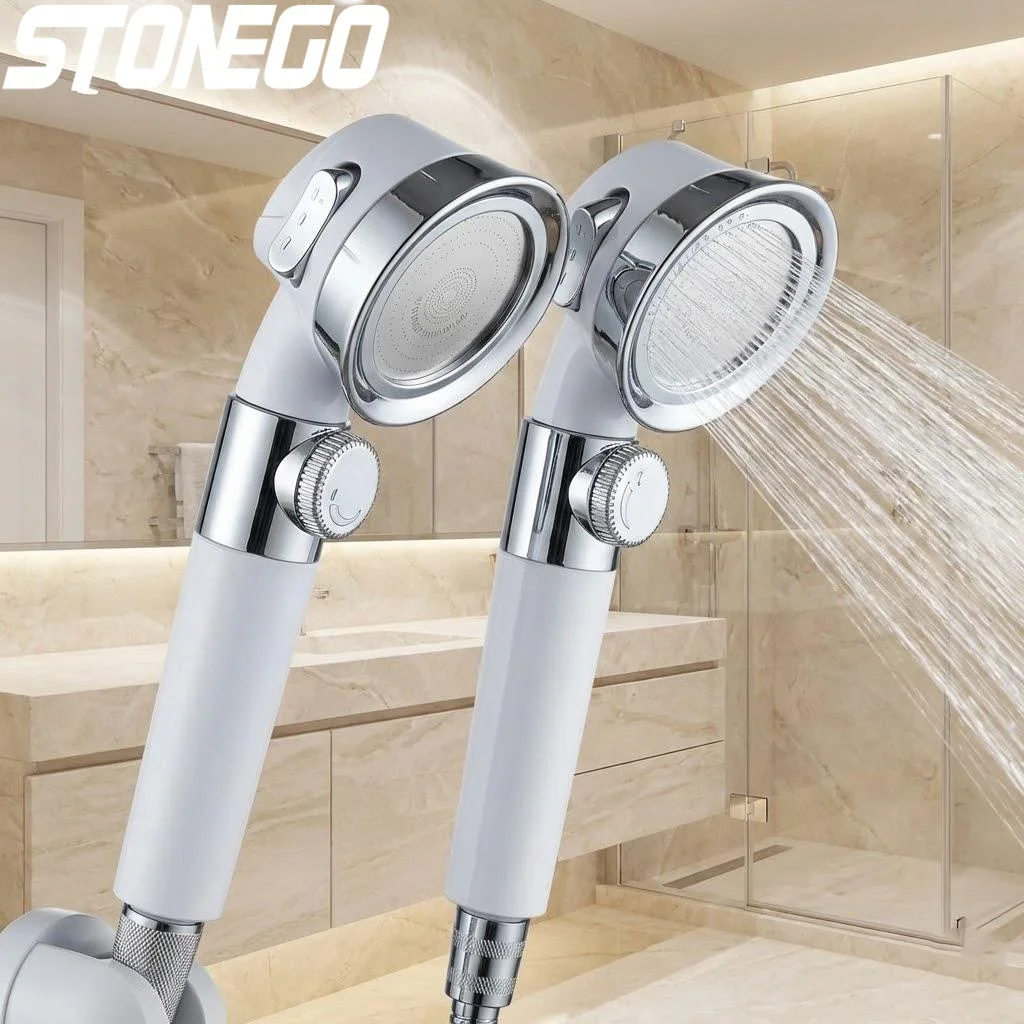 

Ручная душевая лейка высокого давления с регулировкой расхода воды для ванной комнаты, аксессуар для дома