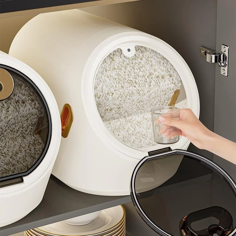 

Rice bucket household insect-proof and moisture-proof sealed food-grade rice tank rice box