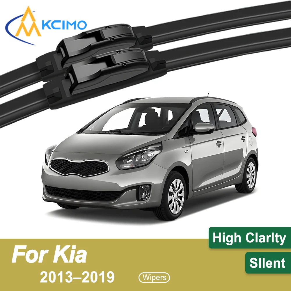 

2-Pack Superior Wiper Blades for Kia Carens RP 2013–2019 All-Season Durable Quiet Wiping Uninterrupted Visibility