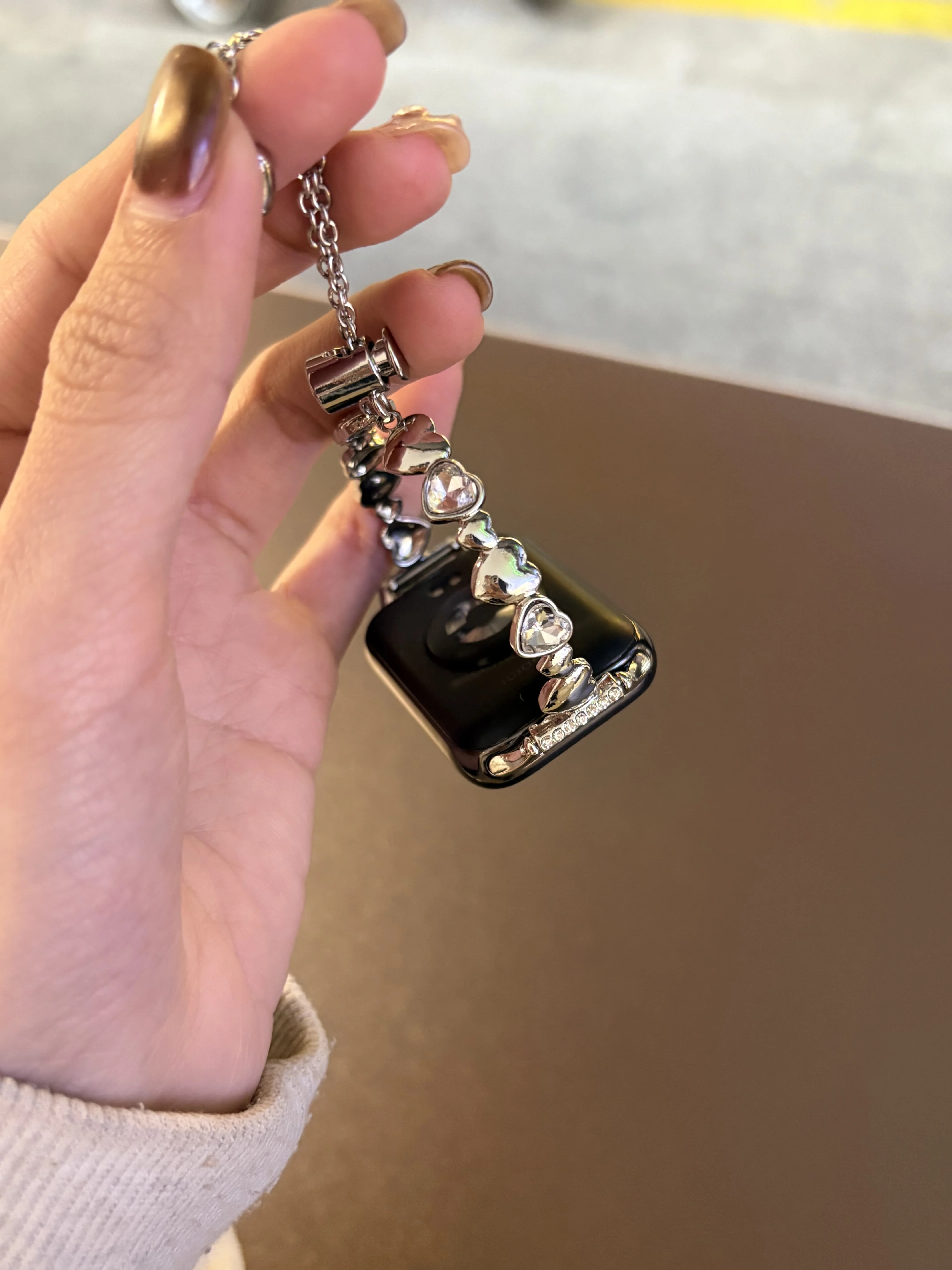 

Love gemstone metal strap suitable Xiaomi Band 8Pro/9Pro，For Mi band 3/4/5/6/7，8/8NFC/9/9NFC/10/10NFC，For Redmi Watch5/4/6