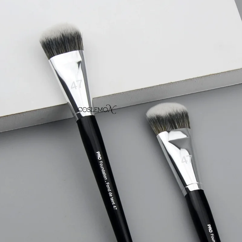 Foundation Makeup Brushes Cream with Cover Synthetic Hair Face Contour Concealer Powder Soft Fiber Wool Make Up Cosmetic