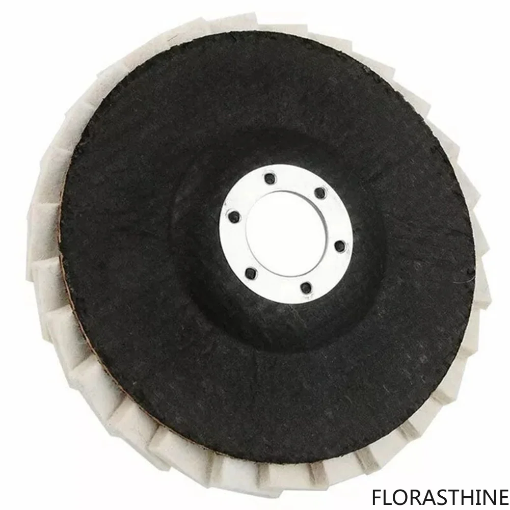 22mm Mounting Hole Polishing Wheel Flap Disc for Stainless Aluminum Steel Copper Glass Marble and Wooden Buffing Tasks