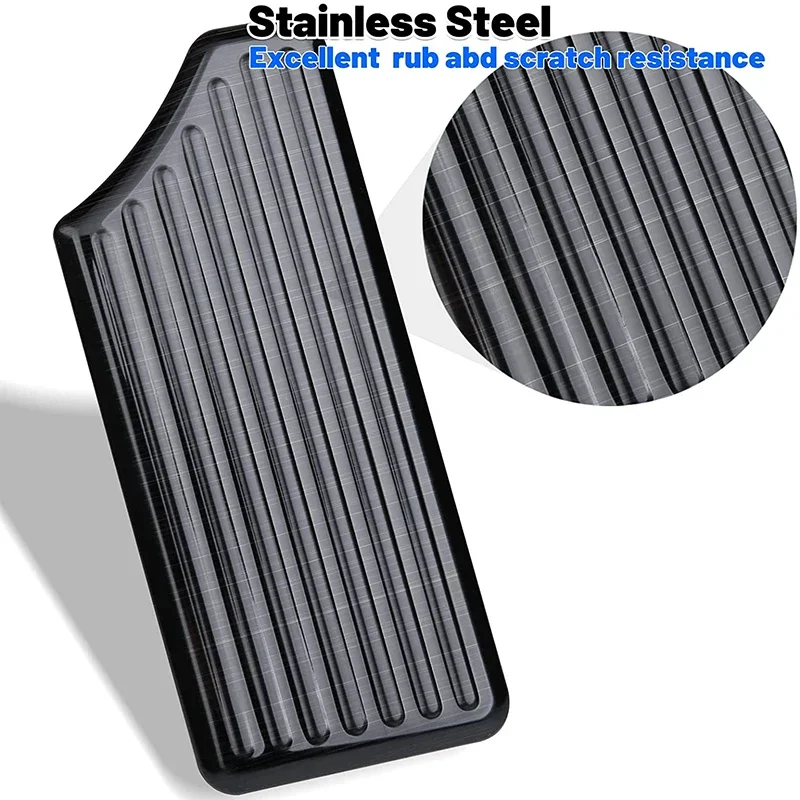 

Stainless Steel Rest Pedal Cover Left Foot Pad Trim for Honda Civic 11th Gen Accessories 2022 2023 2024 (Not for RHD)