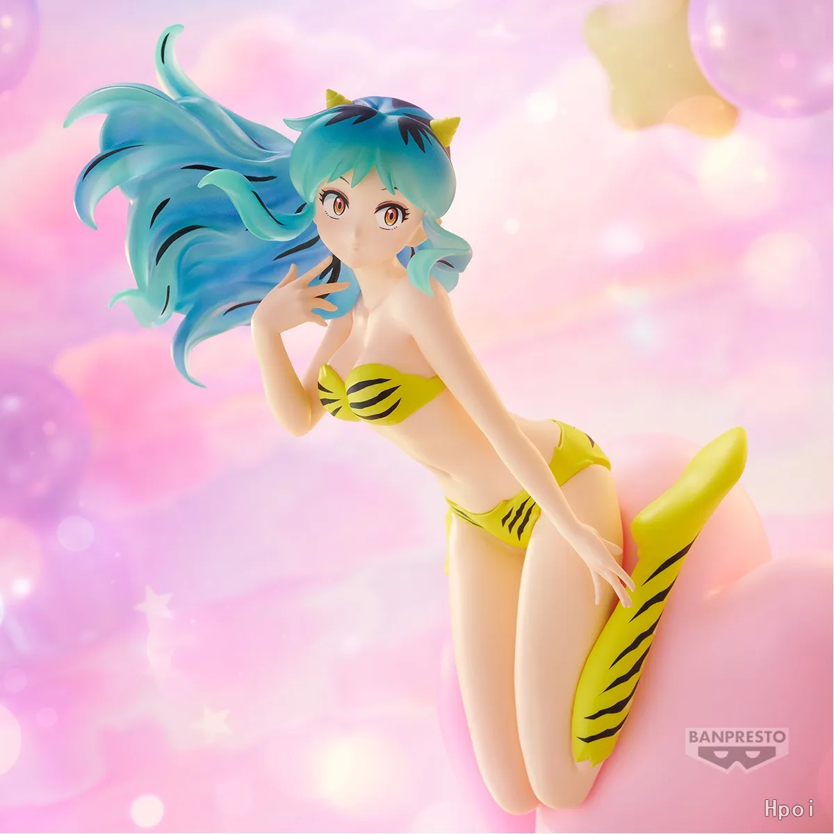 Original Original Bandai Prepainted BANPRESTO Espresto Urusei Yatsura Lum H=190mm Anime Charakter Modell Figur Dekoration
