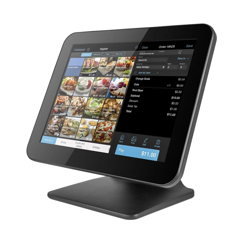 

Popular 15 Inch Pos Terminal Stable Pos Machine Windows 128G Pos System Hardware