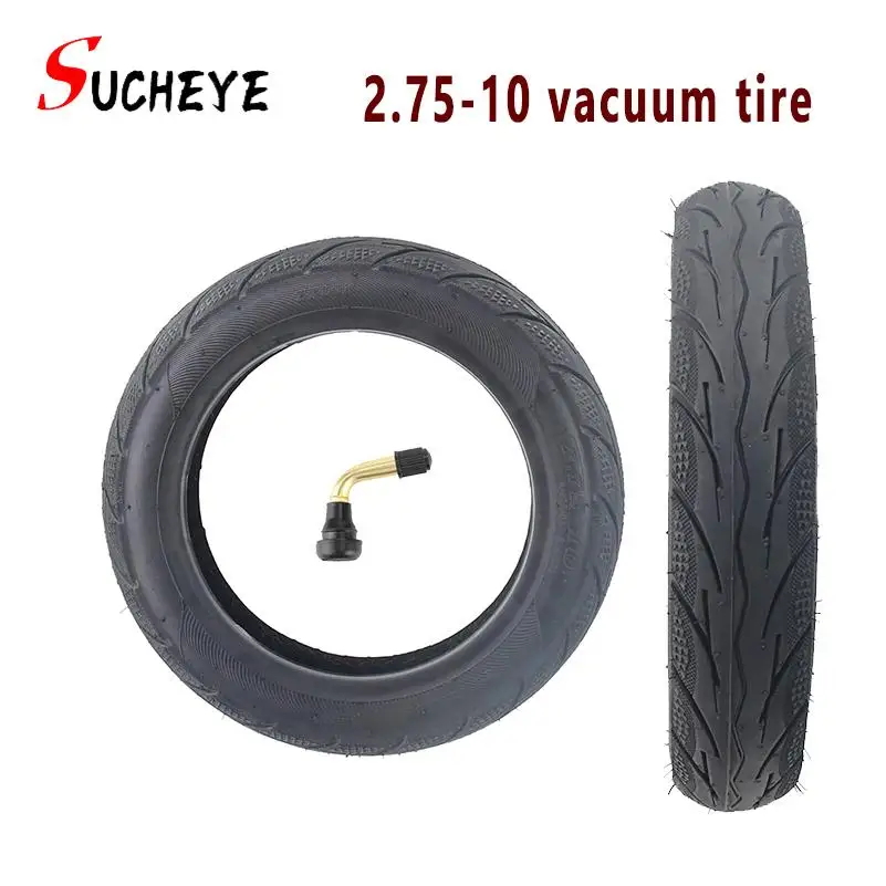 

14 Inch 2.75-10 Electric Bicycle Tyre Front Rear Tubeless Tyre For Mini Moto Dirt Bike E-bike Wear Resistant Vacuum Tire