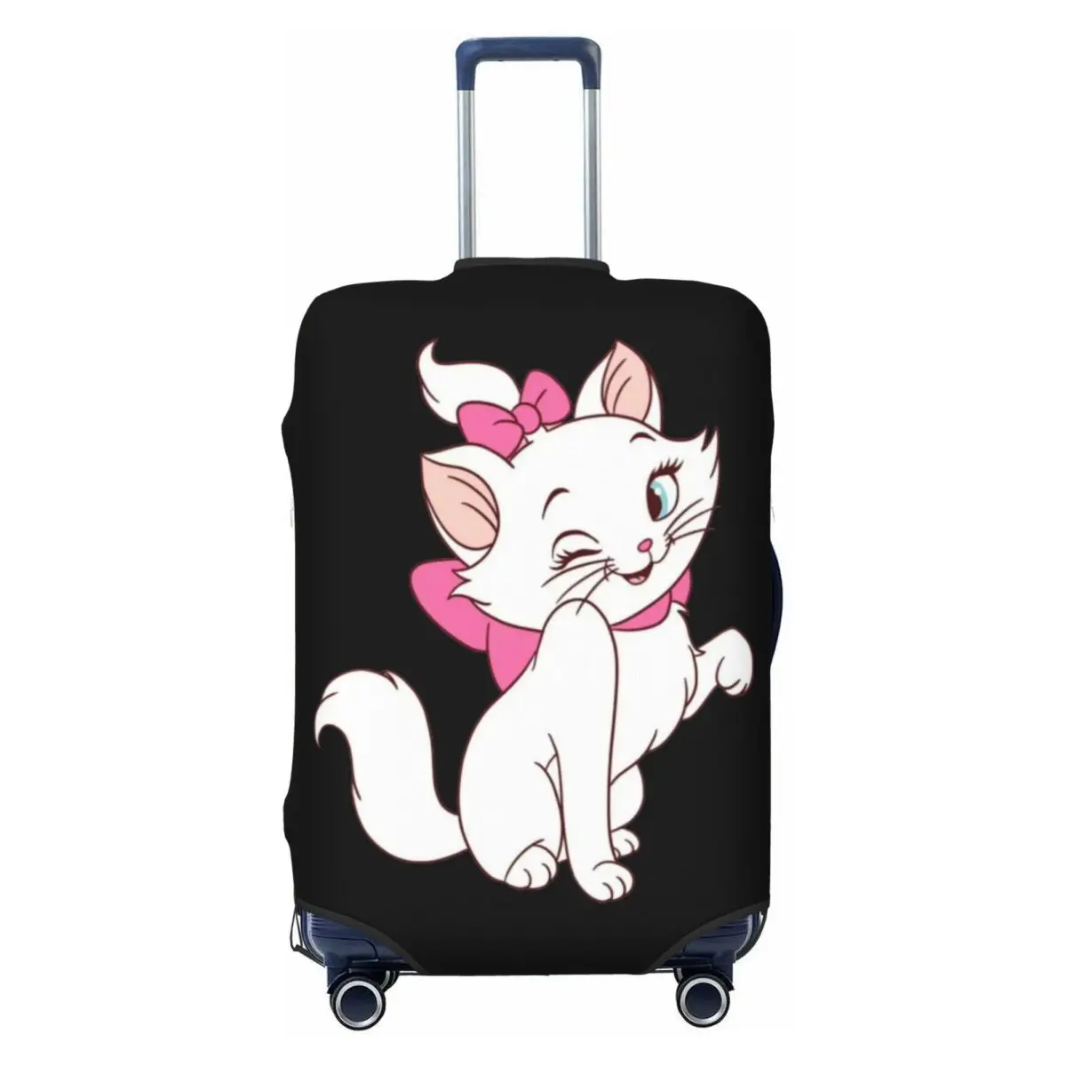 

Custom Marie Cat Cartoon Suitcase Cover Washable Luggage Covers Protector for 18-32 inch