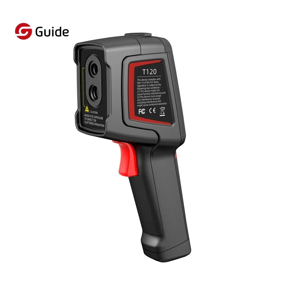 GUIDE T120 Infrared thermography camera with Fully Radiometric Thermal Image 120x90 IR Sensor for Water Leaks Detection