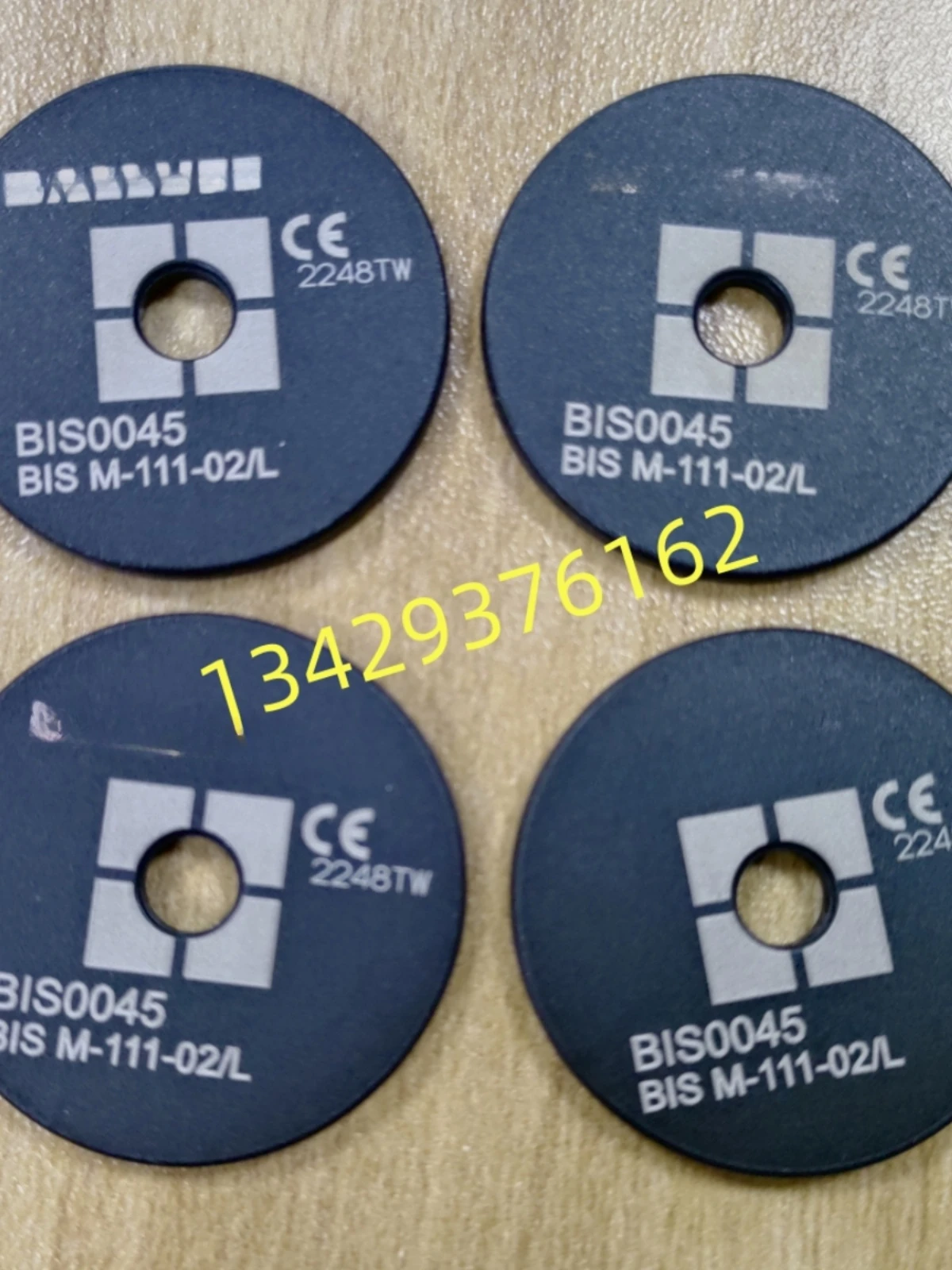 Coding block BIS0045 BIS M-111-02/L read and write head high frequency data carrier chip