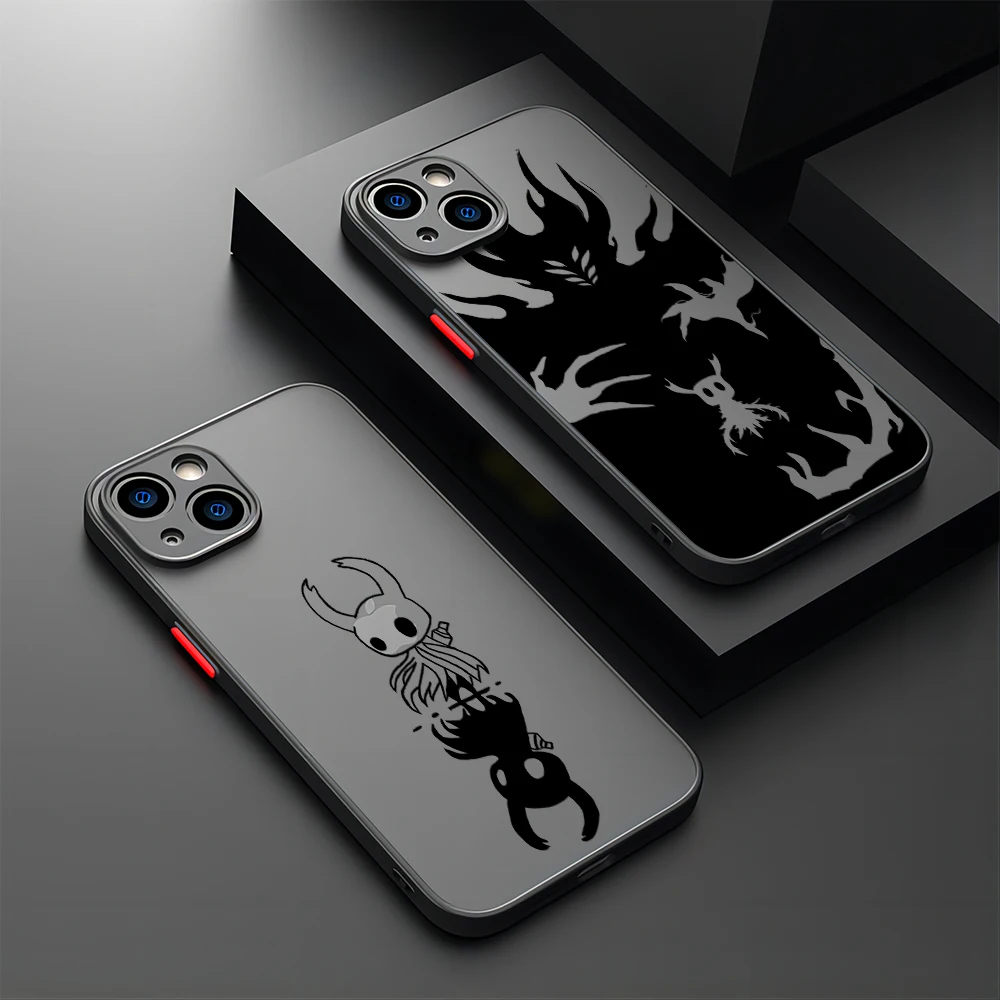 The Hollow Knight Phone Case For Samsung S24 S23 S22 S21 S20 S10 FE Note20 Note10 Plus Ultra Lite 5G Matte Transparent Cover