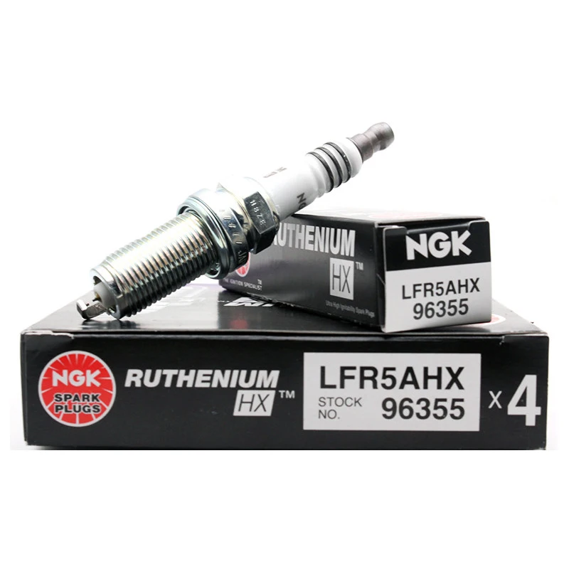NGK Ruthenium HX High Ignitability Spark Plug LFR5AHX 96355 for Chrysler Dodge Hyundai INFINITI Jeep Kia Nissan Ram Toyota Scion
