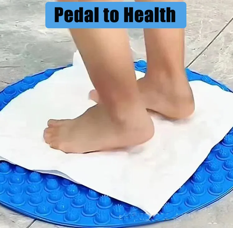 Finger Pressure Board Foot Massage Pad Foot Step Through The Meridian Jogging Massage Pad Fitness Pedal