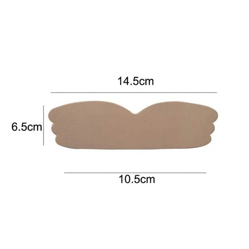 Self Adhesive Bra Breast Pasty Silicone NuBra Nipple Cover Reusable Invisible Push Up Insole Bra Pad Wedding Women Underwear