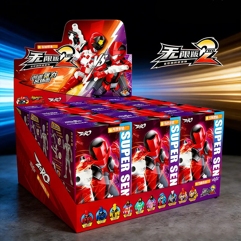 

Keeppley Super Sentai Infinity Edition Vol 2 Lupin Red Action Figure Building Blocks Set Educational Toy for Boys Gift
