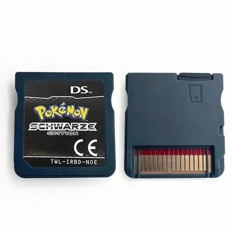 ESP USA NOE Pokémon Schwarz und Weiß 1 2 Schwarz und Weiß SoulSilver HeartGold DS NDS 3DS Videospiel-Kassette