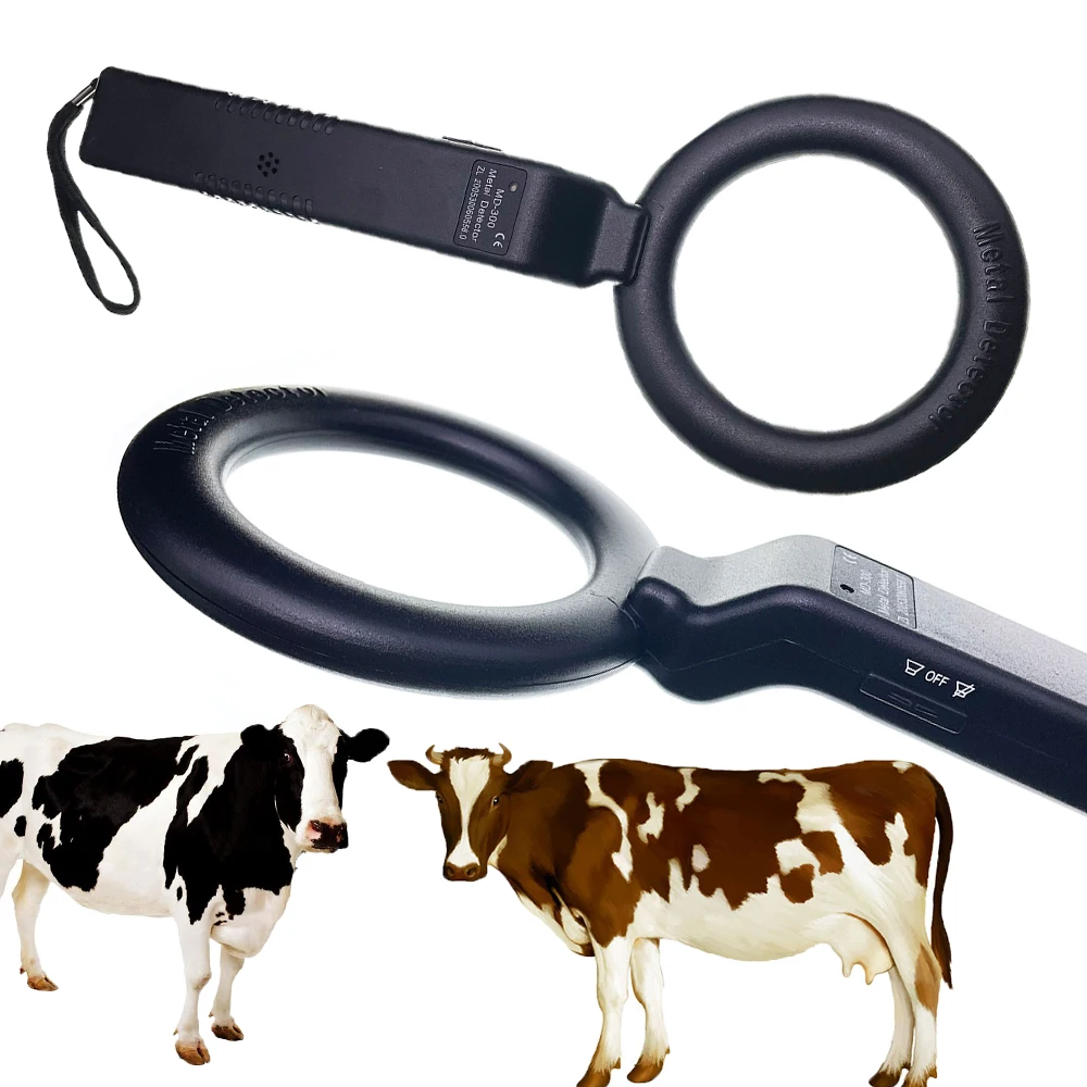 Bovine Cattle Cow Farm Stomach High-Sensitivity Handheld Metal Detector Security Scanner Veterinary Equipment Animal Instrument