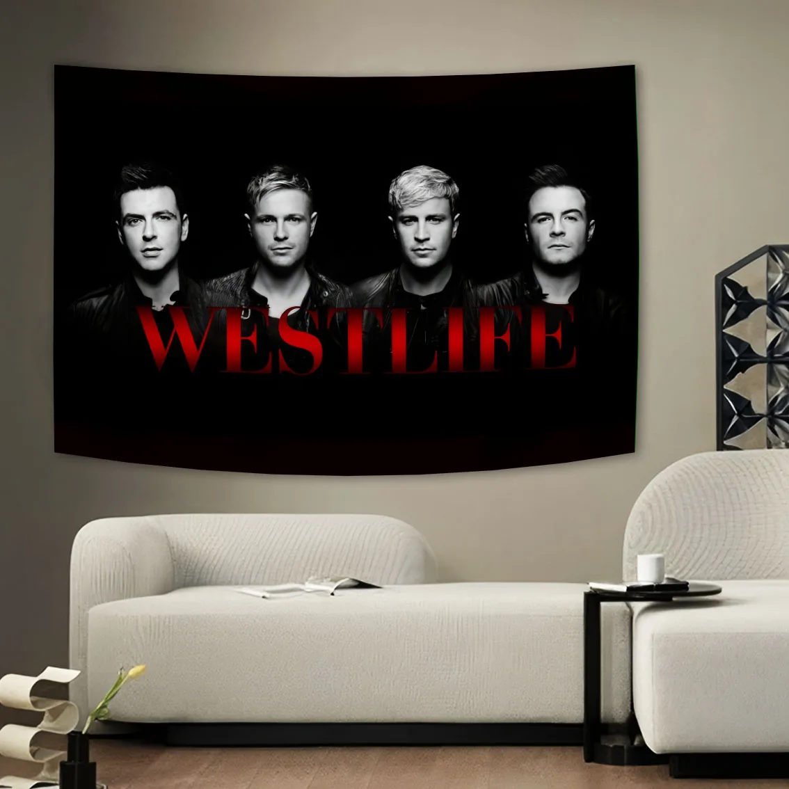 Westlifes Tapestry Banner Flag ​Heavy Metal Cotton High quality bar or room wall hanging decoration