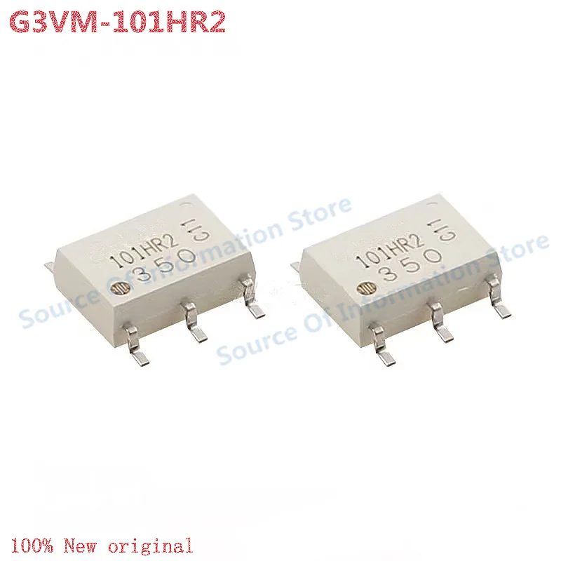 

G3VM-101HR2 Optocoupler Solid-State Relay, 100V/6Pin, Low On-Resistance, 100% New