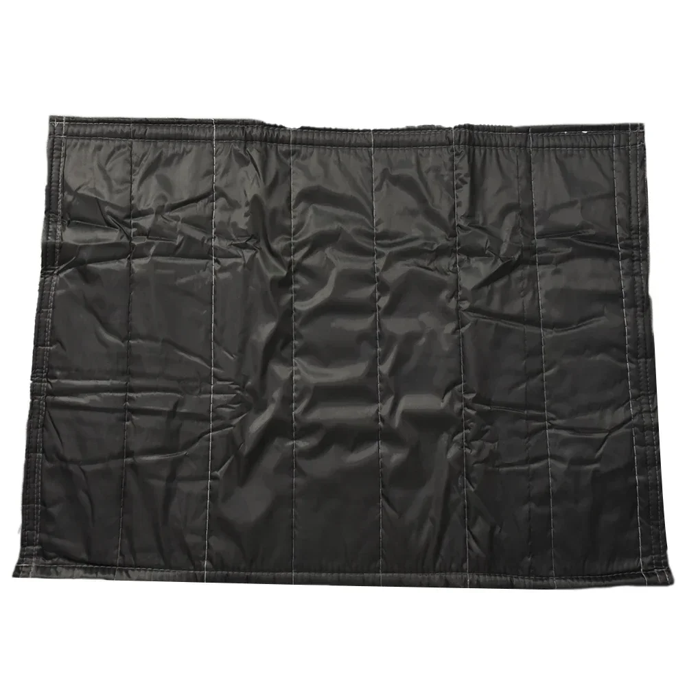 Fireproof Fiber Blanket Air Black39*32in/45*34in/51*39in Cooling Fire Furnace Blocking Blanket Fireplace Screens