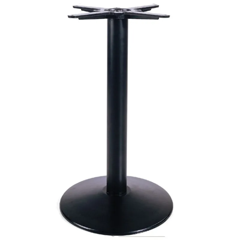 

Cast iron table legs MTL156 fast food restaurant milk tea shop table legs black table stand