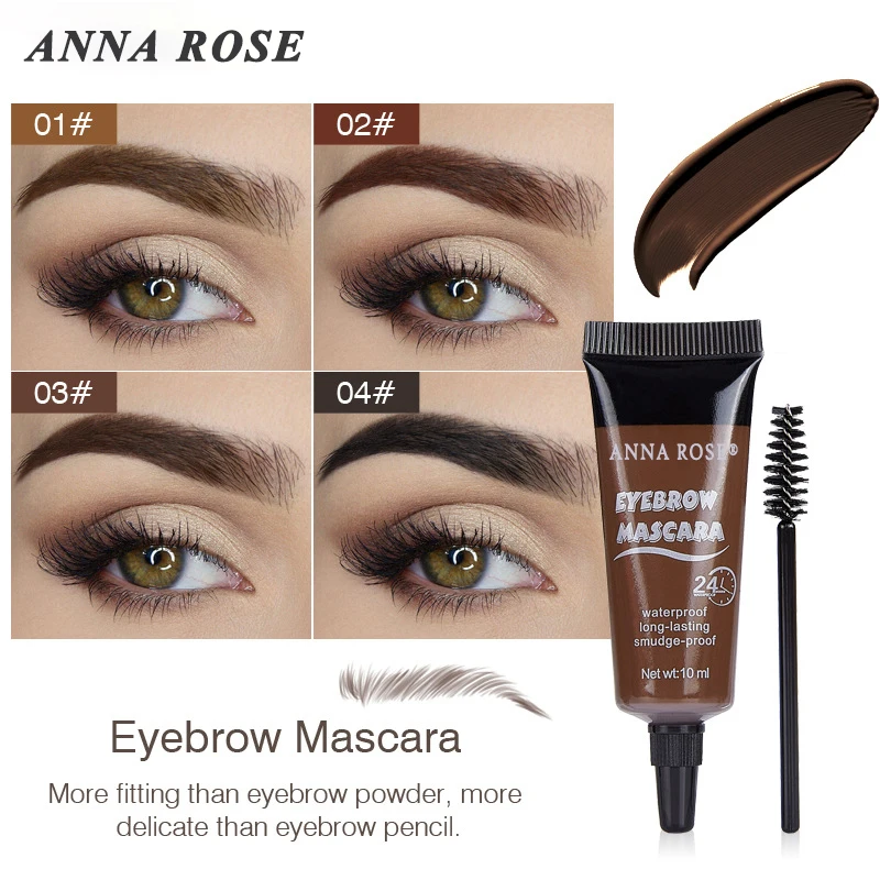 Natural 3D Eyebrow Dye Cream Waterproof Sweatproof Oil-Control Long-Lasting Non-Fading Easy Apply Brow Tint Safe Certified