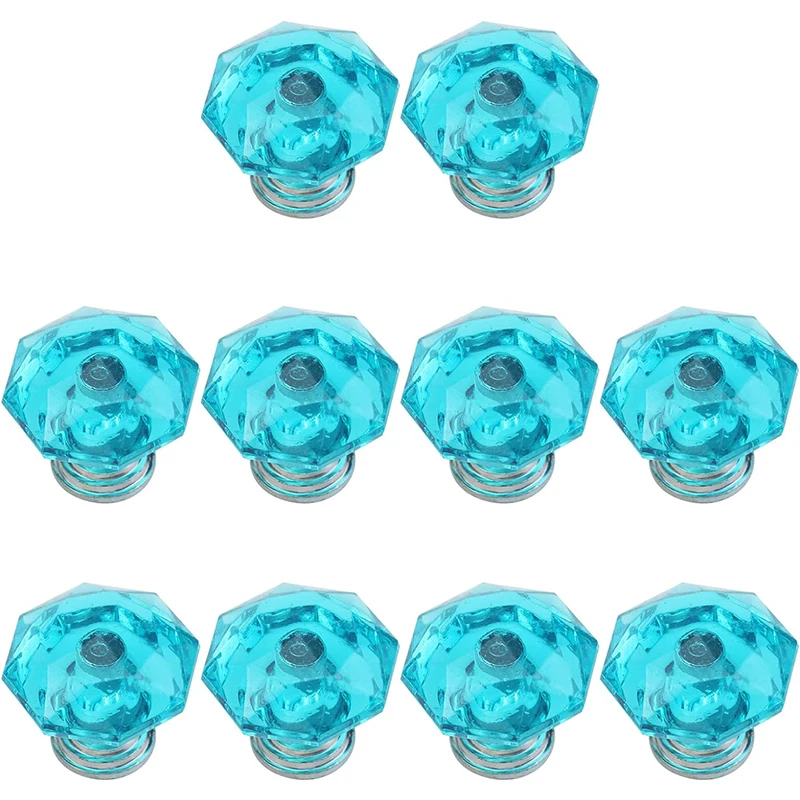 10 قطعة مقابض سحب خزانة كريستال أكريليك الماس شكل مقبض المقابض الوردي درج مضمد مقبض سحب المقابض حزمة #3