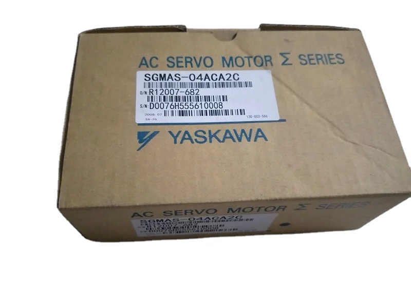 new and original yaskawa servo motor japan ac servo SGMAS-04ACA2C motors