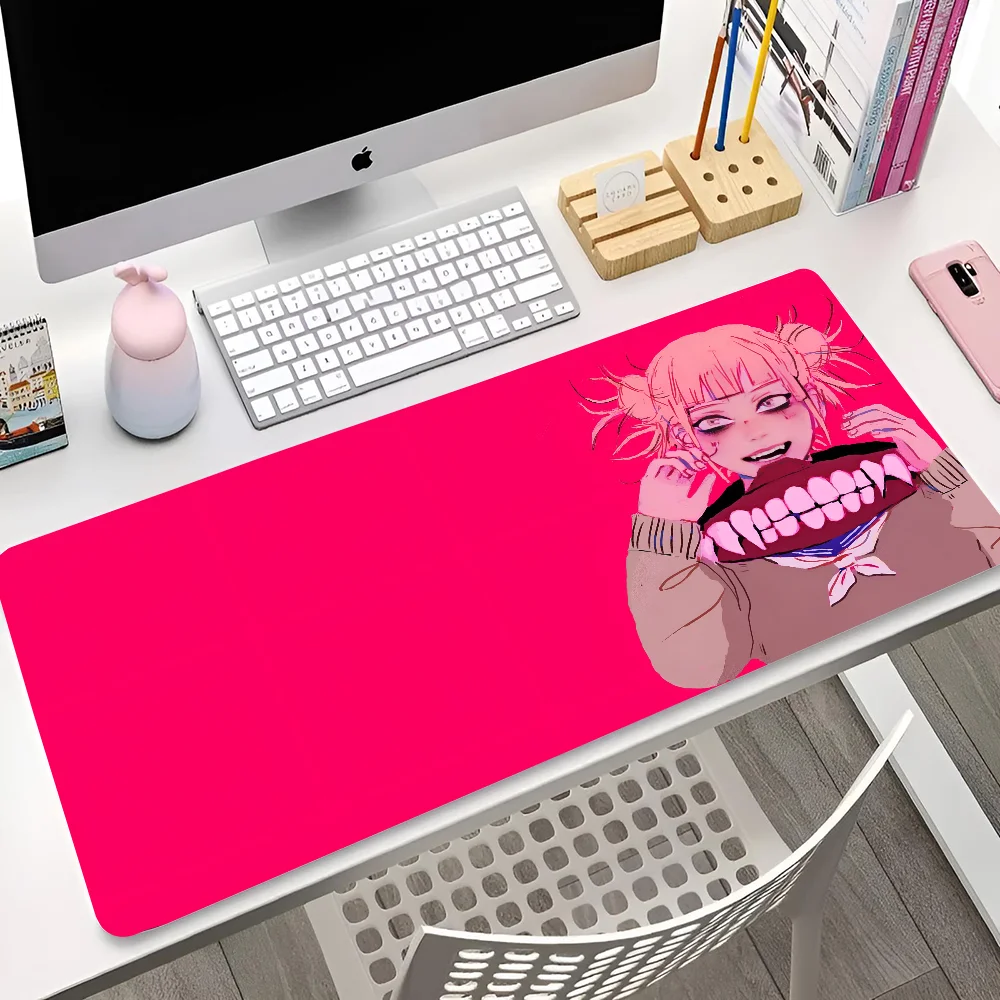 

1pc My Hero Academia Himiko Toga Mousepad Mouse Mat Desk Mat With Pad Gaming Accessories Prime Gaming XXL Keyboard Pad Padding