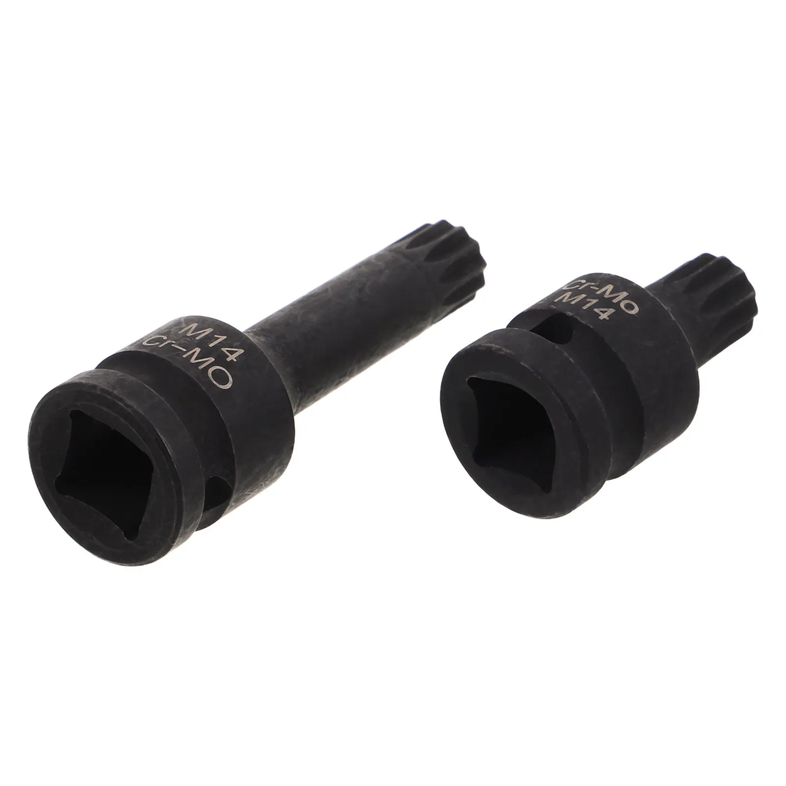 

2Pcs Caliper Screw Removal Socket Tool Spline Design for Brake System Maintenance Professional Mechanics DIY Portable Brake
