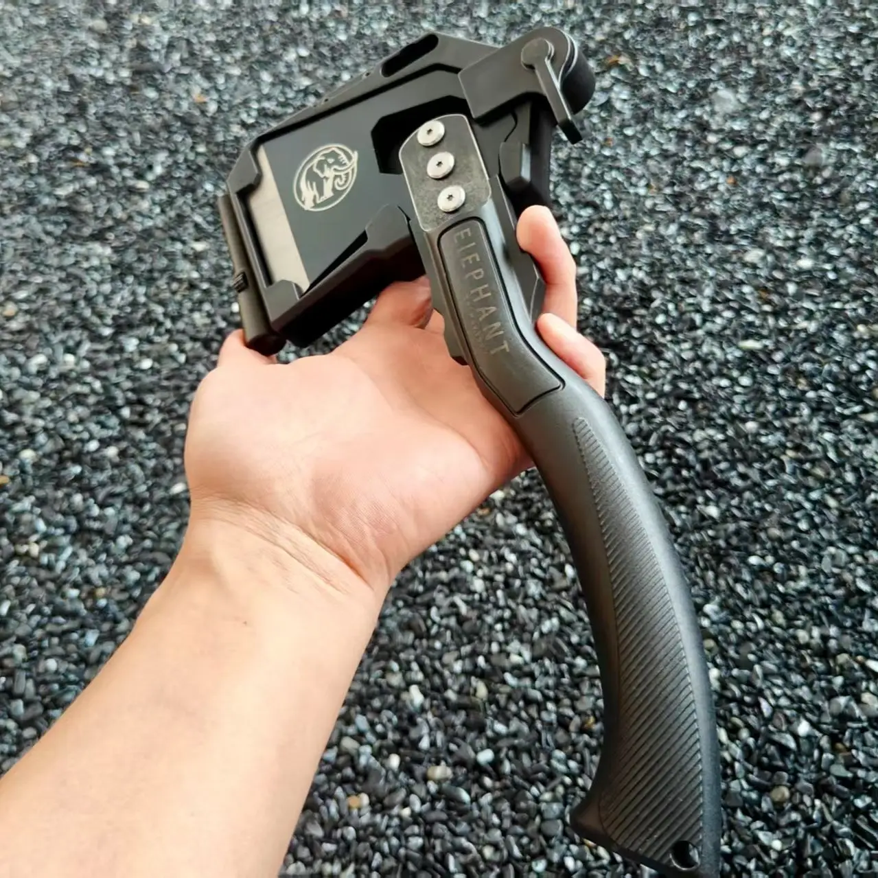 Nuevo hacha de montaña táctica multifuncional para práctica hacha de montaña para acampar al aire libre para herramienta EDC de corte de registro de supervivencia