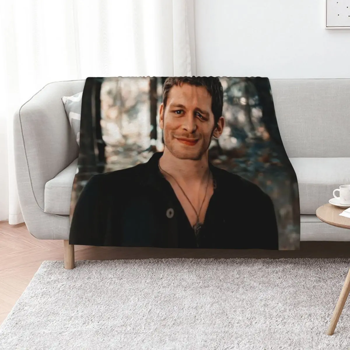 

Klaus Mikaelson Throw Blanket christmas decoration Sofas Flannels Kid'S Blankets