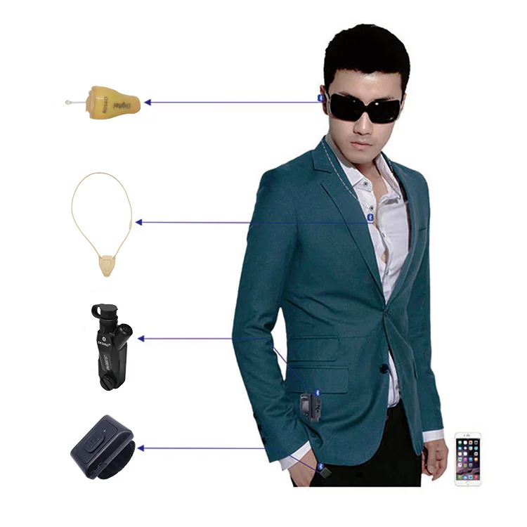 

E8 OEM Mini bluetooth Single Small Wireless Invisible Headset Walkie Talkie Safety Headphones for Work Hidden