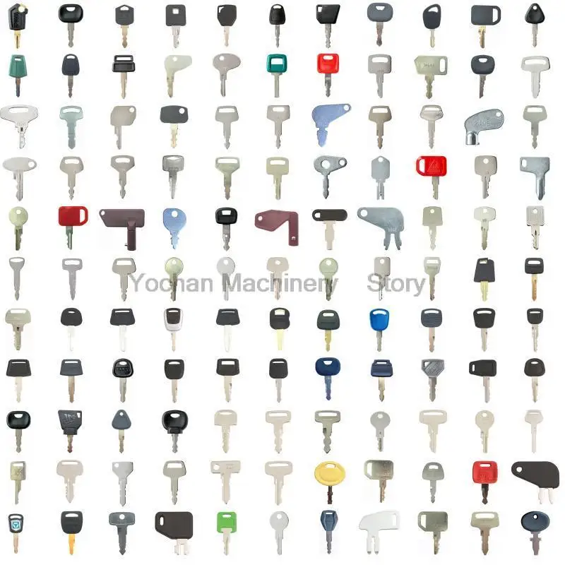 121 Key For Caterpillar Bomag Sany Kato Sumitomo For Hyundai JCB Doosan Kubota For Volvo John Deere XCMG New Holland Excavator