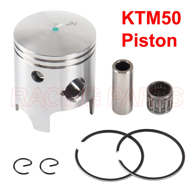 Motorcycle Parts 39.5MM 12MM Piston Ring Bearing Kit For KTM SX 50 50CC JUNIOR 2001-2014 Mini Moto Dirt Bike Motocross Enduro