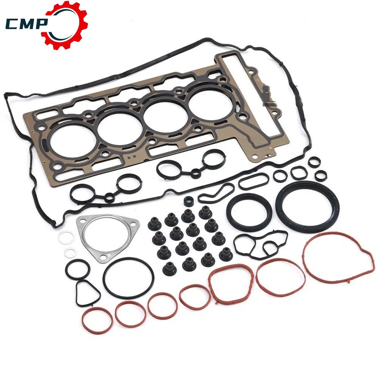 

1Pc 11127586908 11127595138 1112756787 11127560272 Engine Overhaul Gaskets Seals Kit For Mini Cooper S JCW R55 R56 R57 N14B16