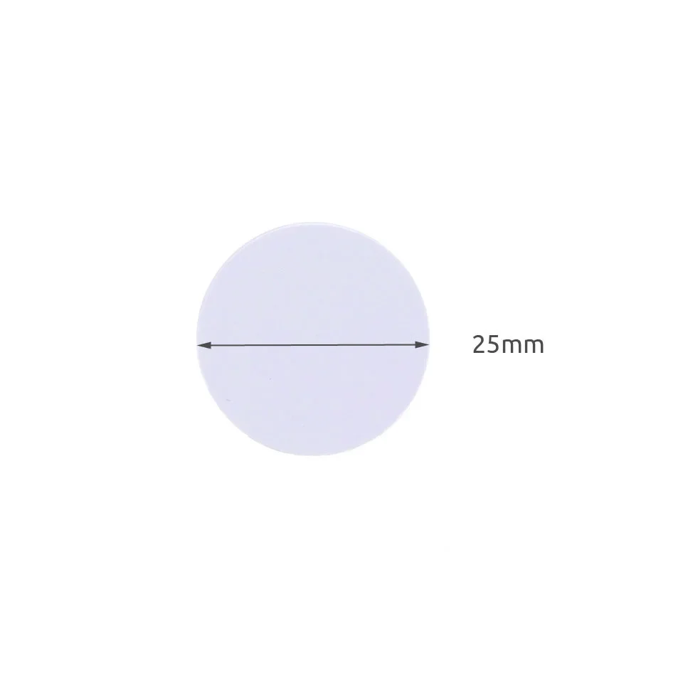 5/10pcs EM4305 T5577 Money Tags NFC Tag RFID Coin Card ID Rewritable Copy Clone Card Token Waterproof Diameter 25mm