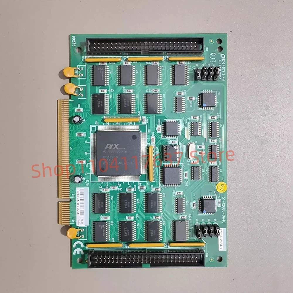 For ADLINK  channel acquisition card PCI-7248 51-12006-0A40 48