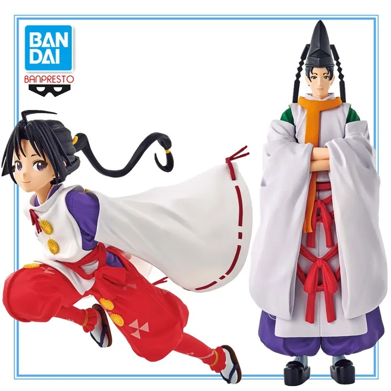 In Stock Original Banpresto Yorishige Suwa & Tokiyuki Hojo (The Elusive Samurai) Anime Action Figure Collectible Model Toys Gift