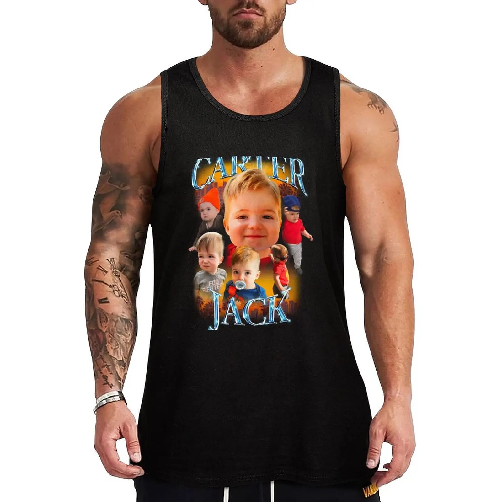 Carter Jack Tank Top Men's t-shirt singlets for men