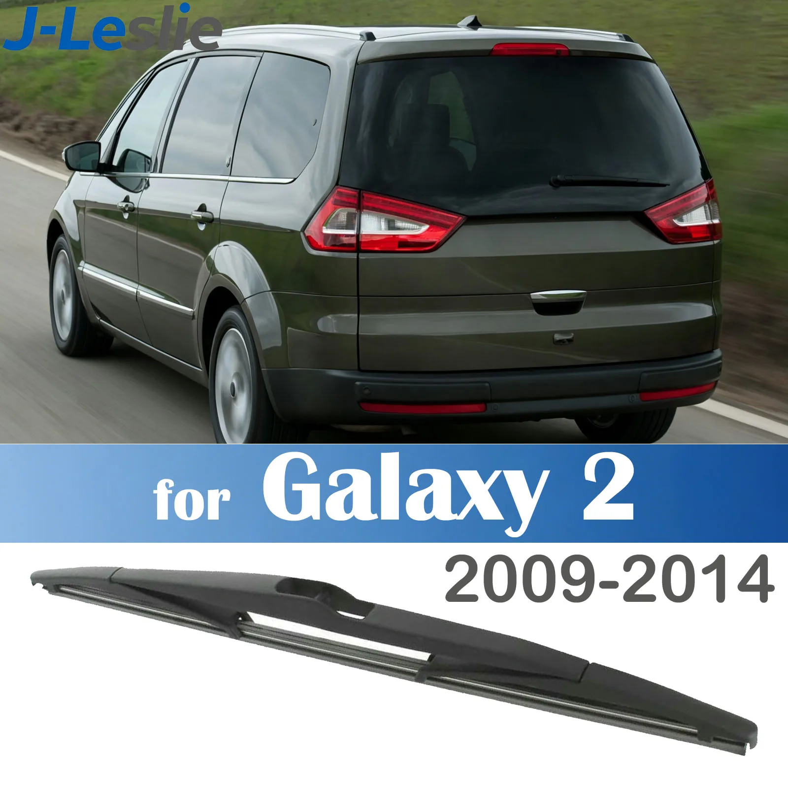 14" For Ford Galaxy II 2 MK2 2009-2014 Rear Windshield Wiper Blade Windscreen Tailgate Window Wipers Accessories