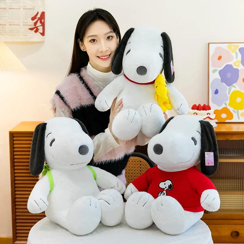 

50/60CM Big Size Snoo Plushies Cartoon Anime Peluche Kawaii Ornament Comfortable Soft Doll Room Decoration Children's Toy Gifts