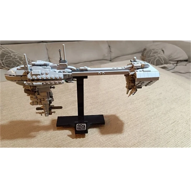 هدية عيد ميلاد للأطفال متوافقة مع 77904 459 قطعة MOC-55217 Nebulon B Frigate MOD سفينة طبية ألعاب تجميع المكعبات