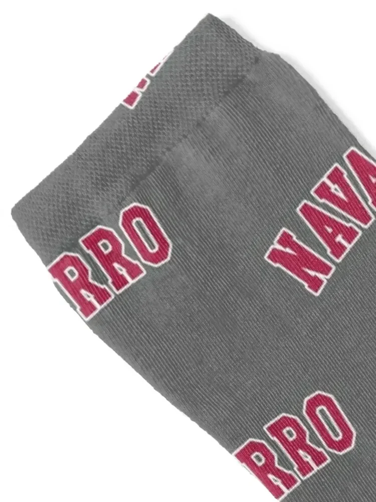 Navarro (Netflix, College, Cheer) Socks heated sports stockings Men Socks Luxury Brand Women's