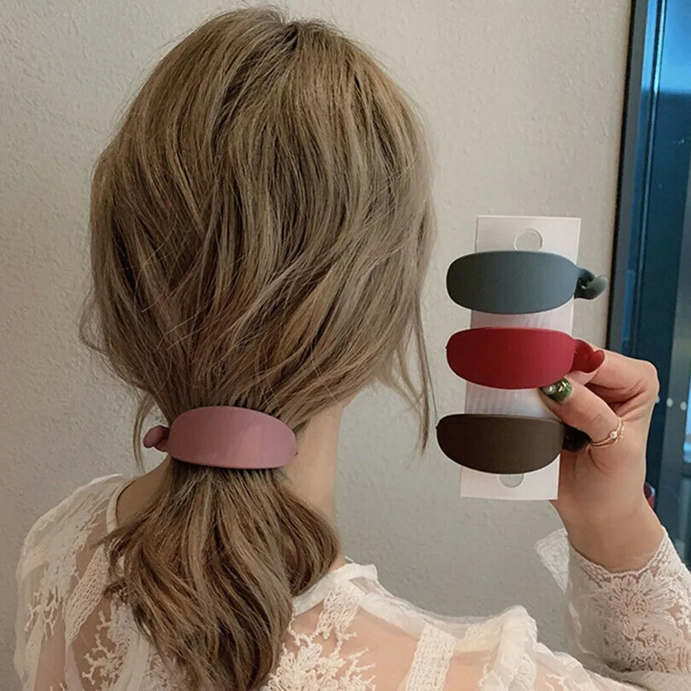 1 pz elegante Clip di Banana da donna forcina smerigliata finitura opaca fermagli per capelli cattura coda di cavallo accessori per capelli artigli per capelli da donna