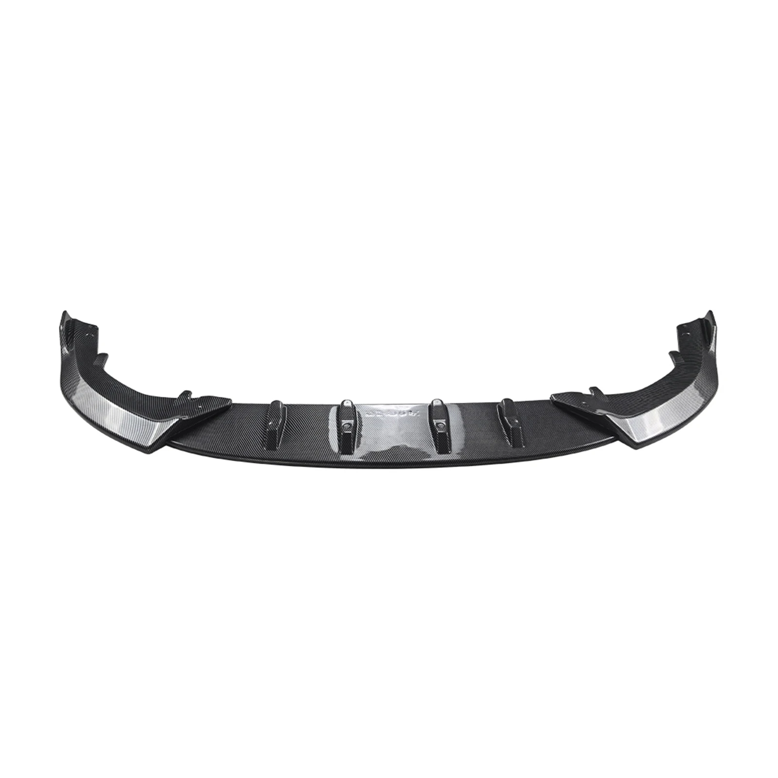For BMW 6 Series GT G32 LCI M Sport 2021-2026 Front Bumper Spoiler Lip Gloss Black/Carbon Fiber Look Lower Splitter Blade Guard