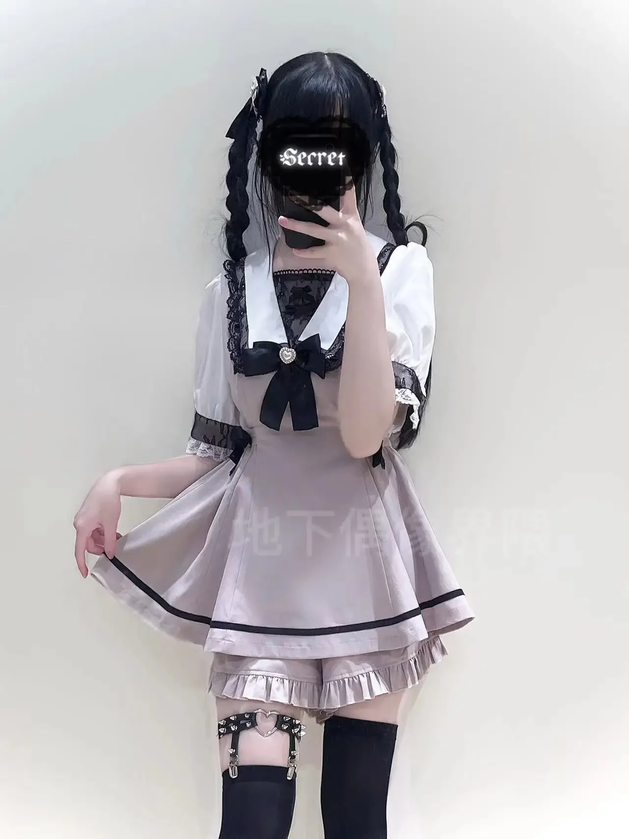 Imagem -06 - Conjunto de Camisa e Shorts Lolita Feminino Vestido de Manga Curta Terno de Subcultura Fofo Produzido em Massa por Mina Mulheres Japonesas Conjunto de Peças