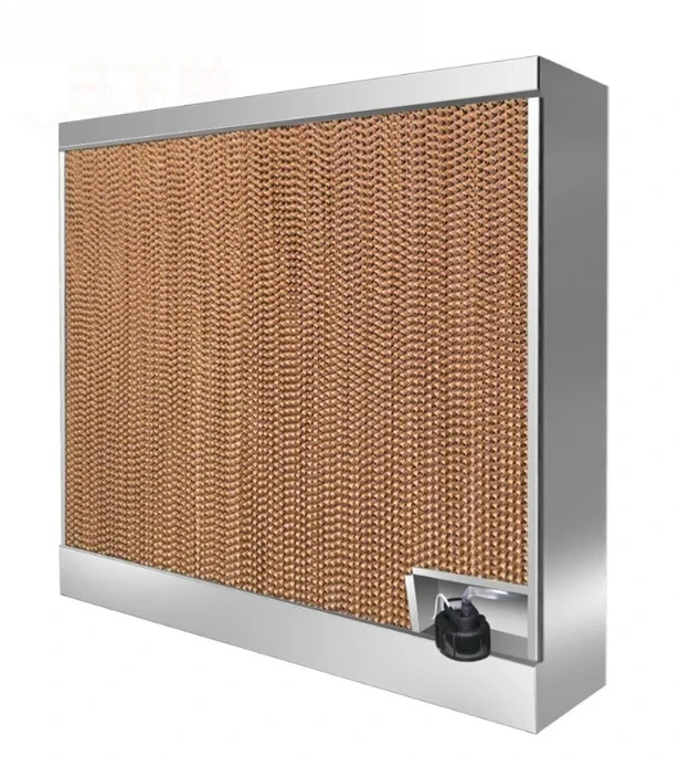 

Охлаждающая подставка для мокрых штор для птицы и курицы для промышленных зданий