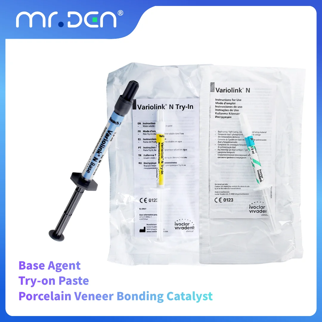 Variolink N Dual Cure Resin Cement 1.5ml Dental Aesthetic Bonding Cement For Indirect Restorations Ivoclar Vivadent