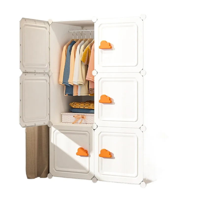 

-For Cabinet Kid Toddler Wardrobe Clothes Drawers Children Furniture Plastic Food Baby Puerta Corredera Children's Kids&